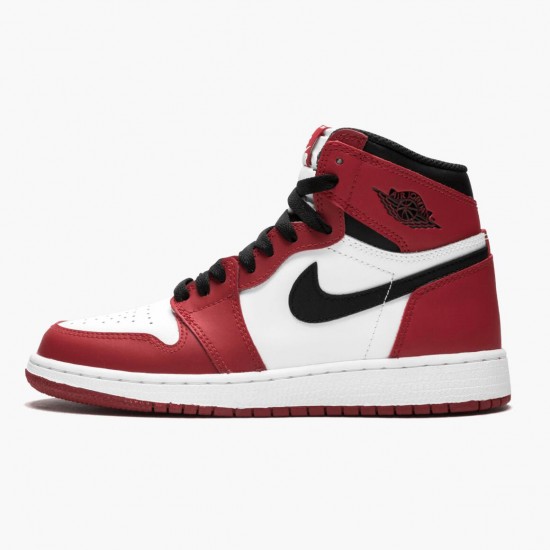 Kicksonfire Jordan 1 Retro Chicago White/Black Varsity Red  575441-101