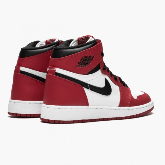 Kicksonfire Jordan 1 Retro Chicago White/Black Varsity Red  575441-101