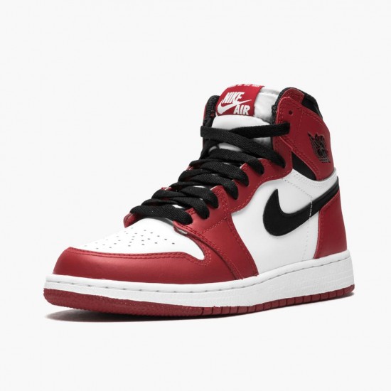 Kicksonfire Jordan 1 Retro Chicago White/Black Varsity Red  575441-101