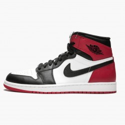 Kicksonfire Jordan 1 Retro High Black Toe White/Black/Gym Red 555088-184