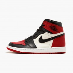 Kicksonfire Jordan 1 Retro High Bred Toe Red/Black/White  555088-610