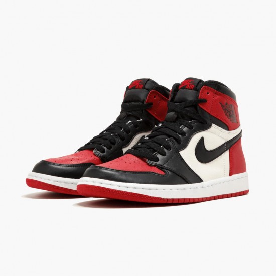 Kicksonfire Jordan 1 Retro High Bred Toe Red/Black/White  555088-610