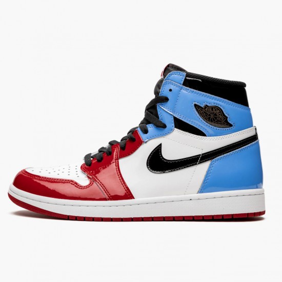 Kicksonfire Jordan 1 Retro High Fearless White/University Blue Varsity  CK5666-100