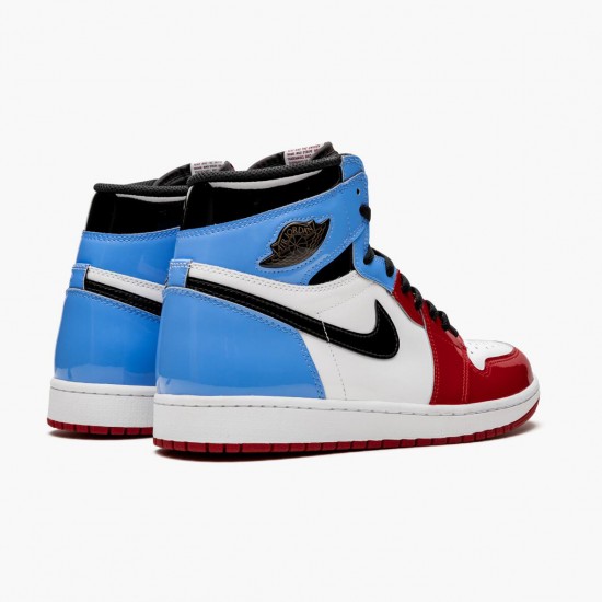 Kicksonfire Jordan 1 Retro High Fearless White/University Blue Varsity  CK5666-100