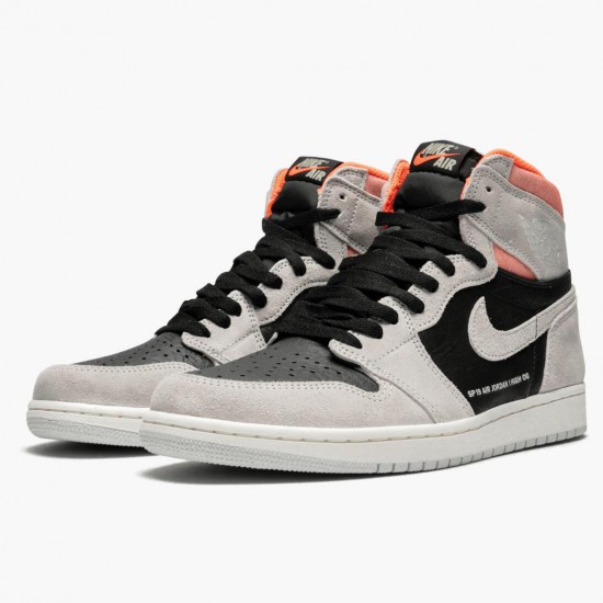 Kicksonfire Jordan 1 Retro High Neutral Grey Neutral Grey/Black  555088-018