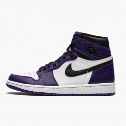 Kicksonfire Jordan 1 Retro High OG Court Purple Court Purple/White-Black 555088-500