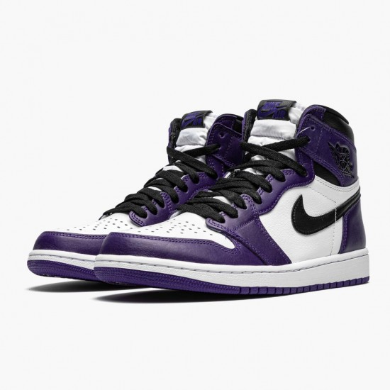 Kicksonfire Jordan 1 Retro High OG Court Purple Court Purple/White-Black 555088-500