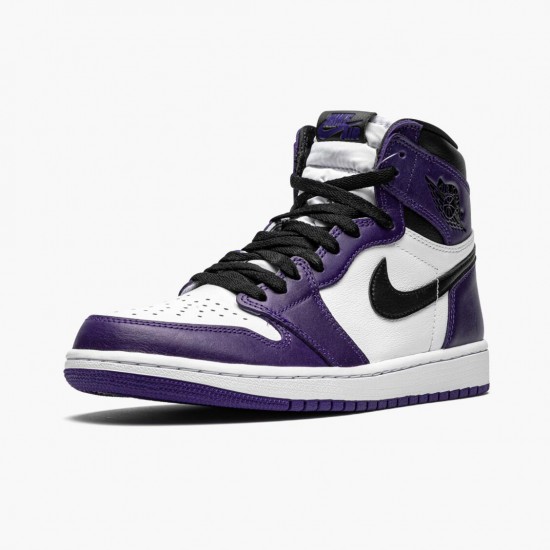 Kicksonfire Jordan 1 Retro High OG Court Purple Court Purple/White-Black 555088-500