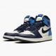 Kicksonfire Jordan 1 Retro High OG Obsidian University Blue Sail/Obsidian/University Blue 555088-140