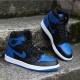 Kicksonfire Jordan 1 Retro High OG Royal Black/Royal White  555088-007