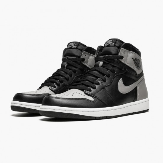 Kicksonfire Jordan 1 Retro High Shadow Black/Medium Grey/White 555088-013