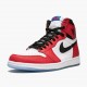 Kicksonfire Jordan 1 Retro High Spider Man Origin Story Gym Red/Black White/Photo Blue 555088-602