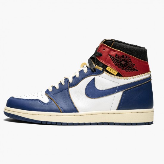 Kicksonfire Jordan 1 Retro High Union Los Angeles Storm Blue White/Stormblue Varsity Red BV1300-146