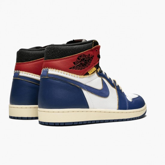 Kicksonfire Jordan 1 Retro High Union Los Angeles Storm Blue White/Stormblue Varsity Red BV1300-146