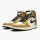 Kicksonfire Jordan 1 Rookie of the Year Golden Harvest/Black Sail  555088-700