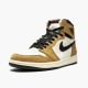 Kicksonfire Jordan 1 Rookie of the Year Golden Harvest/Black Sail  555088-700