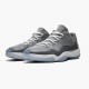 Kicksonfire Jordan 11 Low Cool Grey Medium Grey/White Gunsmoke/Black 528895-003