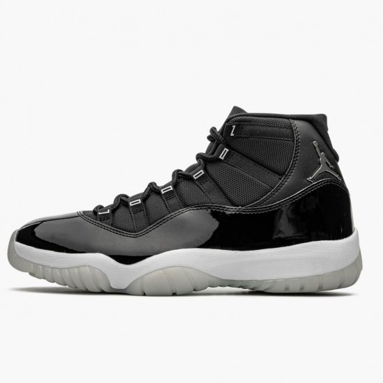 Kicksonfire Jordan 11 Retro 25th Anniversary Black/Clear/White/Metallic Silver CT8012-011