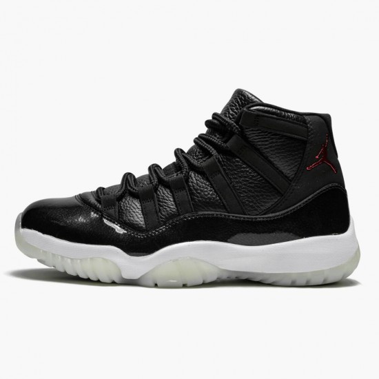 Kicksonfire Jordan 11 Retro 72 10  Black Gym Red White Anthracite Black Black/Black-Varsity Red 378037-002