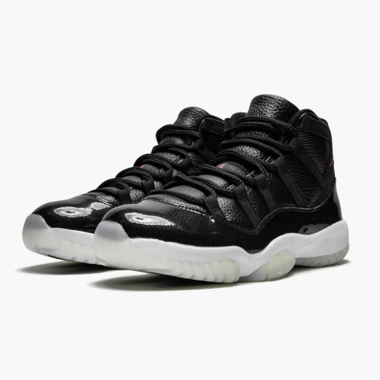 Kicksonfire Jordan 11 Retro 72 10  Black Gym Red White Anthracite Black Black/Black-Varsity Red 378037-002