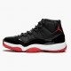 Kicksonfire Jordan 11 Retro Bred Black/Varsity Red/White/Black 378037-010