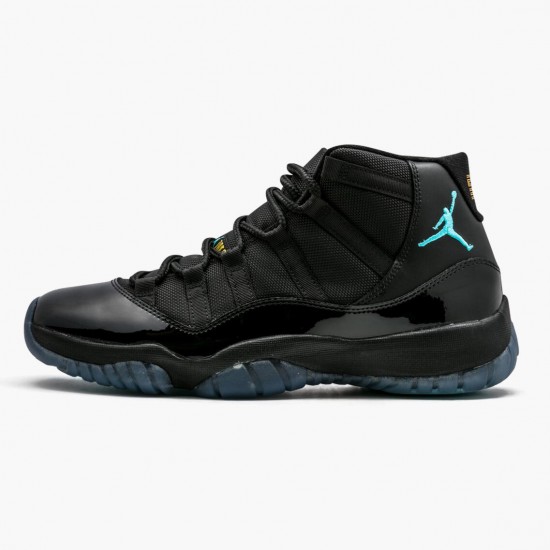 Kicksonfire Jordan 11 Retro Gamma Blue Black/Gamma Blue/VarsityMaize Black 378037-006