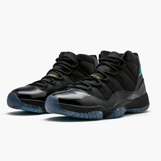 Kicksonfire Jordan 11 Retro Gamma Blue Black/Gamma Blue/VarsityMaize Black 378037-006