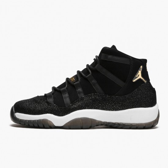 Kicksonfire Jordan 11 Retro Heiress Black Stingray Black/Metallic Gold/White/Black 852625-030