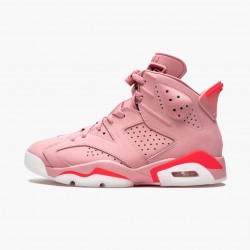 Kicksonfire Jordan 6 Retro Aleali May Rust Pink/Bright Crimson Black CI0550-600