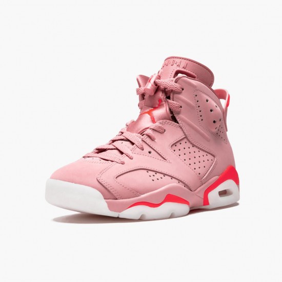 Kicksonfire Jordan 6 Retro Aleali May Rust Pink/Bright Crimson Black CI0550-600