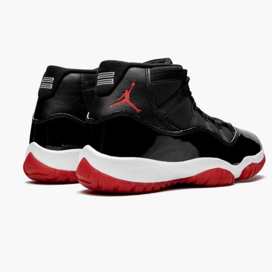 Kicksonfire Jordan 11 Retro Bred 2019 Black/White/Varsity Red  378037-061