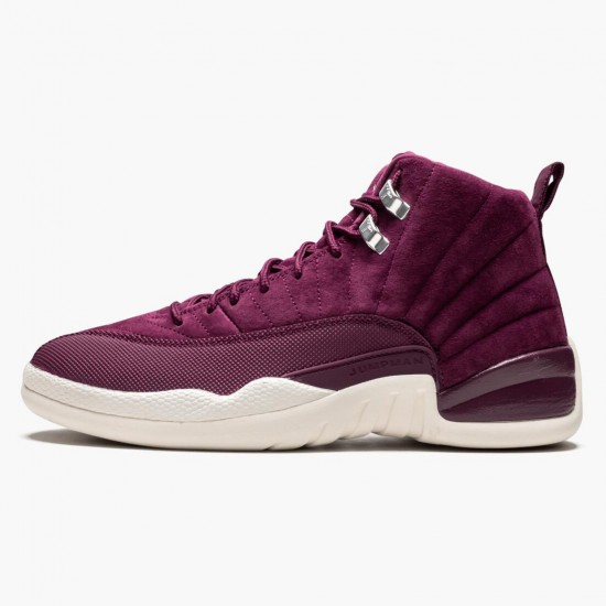 Kicksonfire Jordan 12 Retro Bordeaux Bordeaux/Sail-Metallic Silver 130690-617