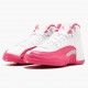 Kicksonfire Jordan 12 Retro Dynamic Pink White/Vivid Pink/Mtllc Silver 510815-109