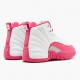 Kicksonfire Jordan 12 Retro Dynamic Pink White/Vivid Pink/Mtllc Silver 510815-109