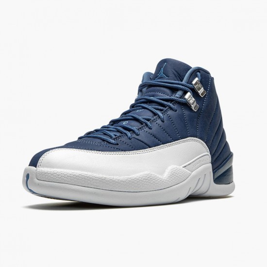 Kicksonfire Jordan 12 Retro Indigo Stone Blue/Legend Blue/Obsidia 130690-404