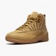 Kicksonfire Jordan 12 Retro PSNY Wheat Wheat/Wheat Gum/Light Brown AA1233-700