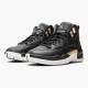 Kicksonfire Jordan 12 Retro Reptile Black/Metallic Gold/White AO6068-007