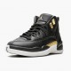 Kicksonfire Jordan 12 Retro Reptile Black/Metallic Gold/White AO6068-007