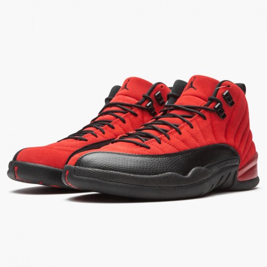 Kicksonfire Jordan 12 Retro Reverse Flu Game   Varsity Red/Black Concord CT8013-602