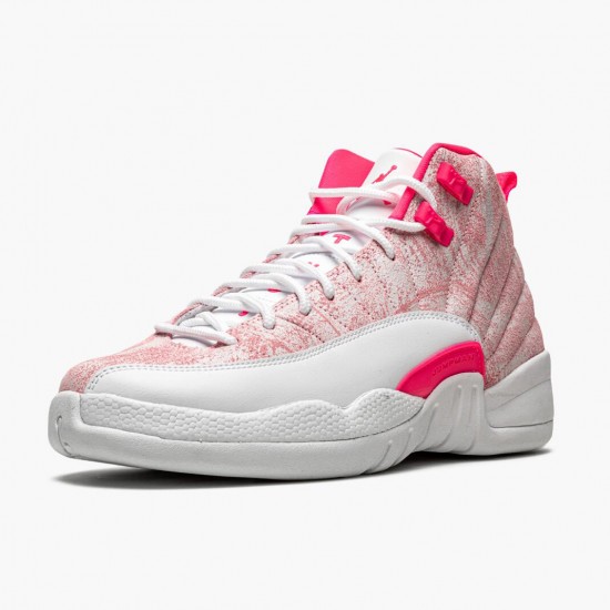 Kicksonfire Jordan 12 Retro GS Arctic Pink   White/Arctic Punch/Hyper Pink 510815-101