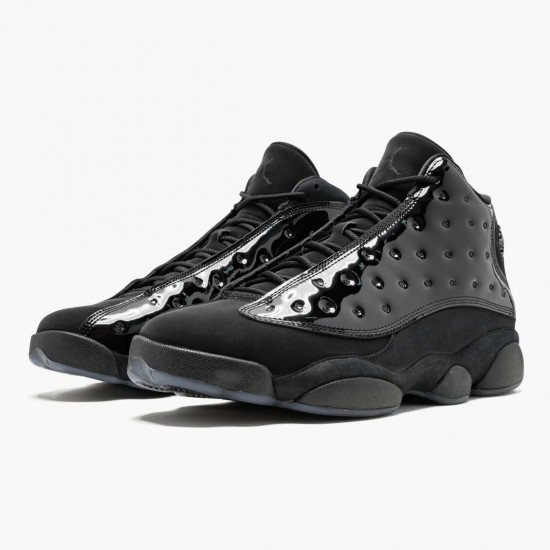 Kicksonfire Jordan 13 Retro Cap and Gown  Black  414571-012