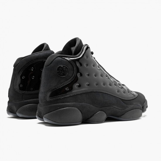 Kicksonfire Jordan 13 Retro Cap and Gown  Black  414571-012