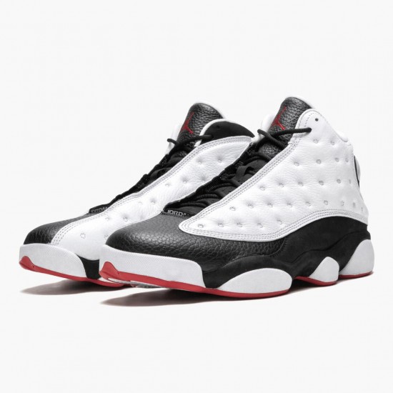 Kicksonfire Jordan 13 Retro He Got Game   White/Black/True Red 414571-104