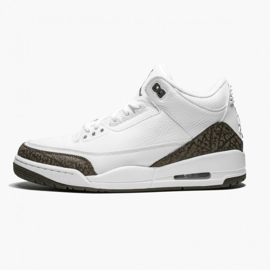 Kicksonfire Jordan 3 Retro Mocha White/Chrome/Dark Mocha 136064-122