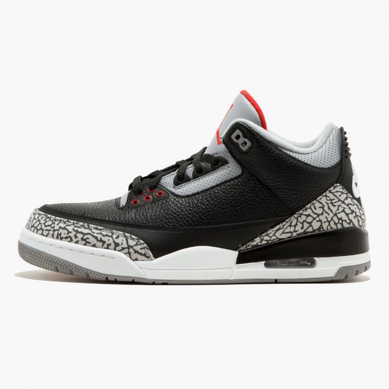 Kicksonfire Jordan 3 Retro Og Black/Cement Black/Fire Red/Cement Grey  854262-001