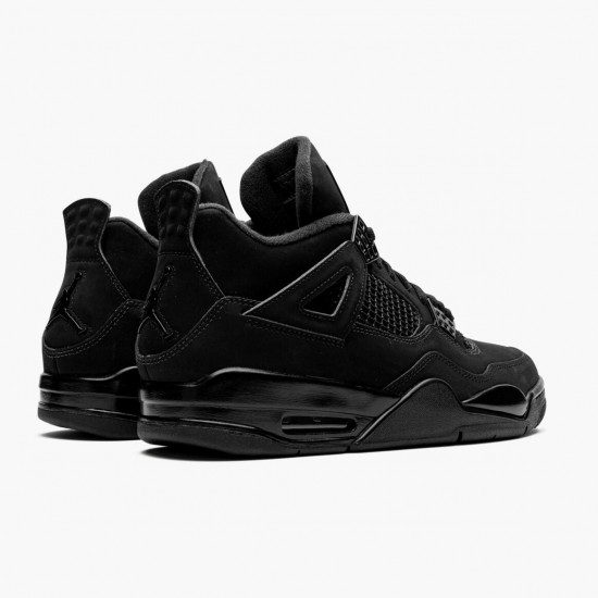 Kicksonfire Jordan 4 Retro Black Cat Black/Black Light Graphite CU1110-010