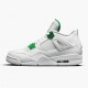 Kicksonfire Jordan 4 Retro Metallic Green White/Metallic Silver Pine Green CT8527-113