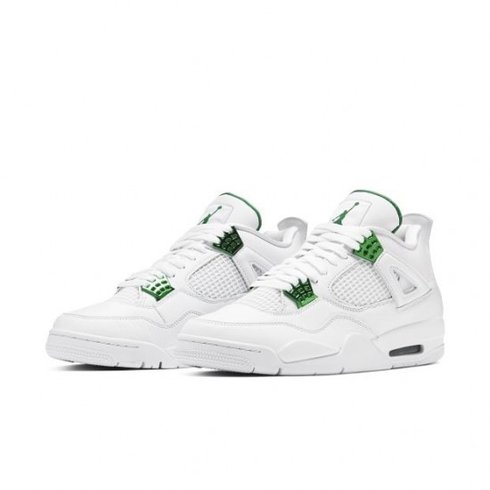 Kicksonfire Jordan 4 Retro Metallic Green White/Metallic Silver Pine Green CT8527-113