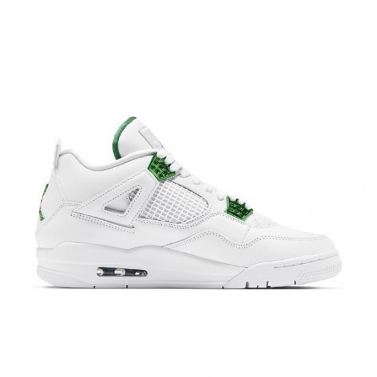 Kicksonfire Jordan 4 Retro Metallic Green White/Metallic Silver Pine Green CT8527-113