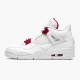 Kicksonfire Jordan 4 Retro Metallic Red White/Metallic Silver Univers CT8527-112